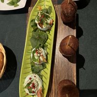 Albóndigas japonesas veganas   at Creperia Lilot in Soria