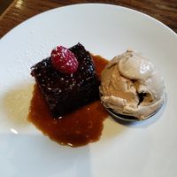 Vegan Sticky Toffee Pudding! at The Old Post Office in Wallingford