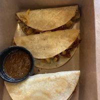 OMG these tacos!! These tacos were sooo amazing!! I would drive all over for them for sure❤️  at Cafe 1610 in Dayton