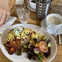 Chili jacket potato   at Ness Deli in Drumnadrochit
