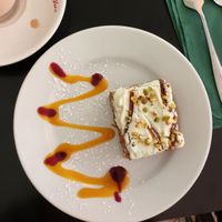 Carrot cake at Plas Llanelly House in Llanelli