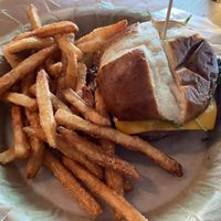 Fig jelly made this burger   at Prairie Street Brewing Co in Rockford