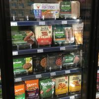 Plant based meats at River Market Co-op in Stillwater