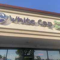 Store front  at White Cap Frozen Yogurt in Burien