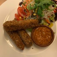 
carrot sticks at Roter Hof in Flensburg