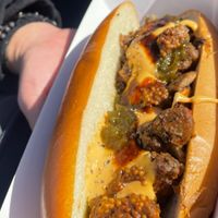 Cheese steak   at The C Word in Bondi Beach