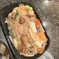 Pad Woon Sen with veggie duck & no egg  at Hug Thai Cuisine in Bellmore