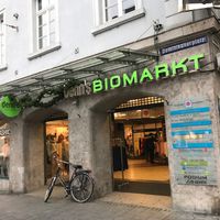 2nd store front at denn's Biomarkt in Wurzburg