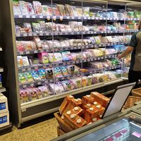 Cooling counter at denn's Biomarkt in Wurzburg