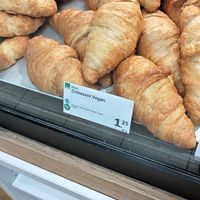 Vegan croissants at denn's Biomarkt in Wurzburg