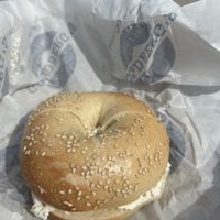🥯   at Goldberg's Famous Bagels in Montauk