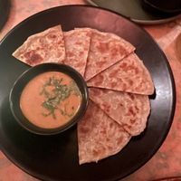 Vegan roti  at Monarch in Brooklyn