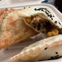 Spinach and cheese and Tropical Empanadas  at PS Green Express in Fort Lauderdale