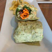 Chickpea and Avocado Wrap at PS Green Express in Fort Lauderdale