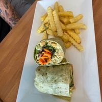 Avocado and Chickpea Wrap at PS Green Express in Fort Lauderdale