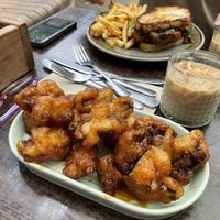 Crispy eggplant   at The Knox in Watson