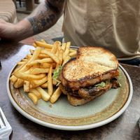 Mushroom sandwich   at The Knox in Watson