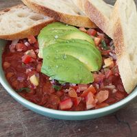 Mexican beans at The Knox in Watson