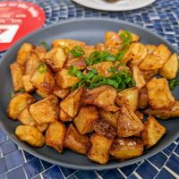 Home fries. at Bento Picnic in Austin