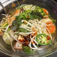 Pho rau (veggie broth based version) at Pho Super 9 in Raleigh