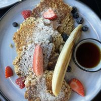 Vegan protein pancakes   at KLYO in Vienna