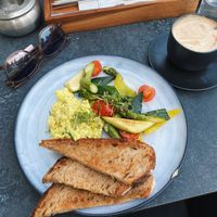 Tofu scramble  at KLYO in Vienna