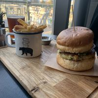 Vegan Burger  at KLYO in Vienna