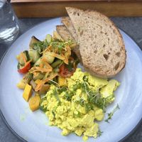 Vegan scramble  at KLYO in Vienna