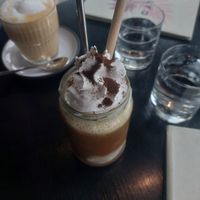 KYLO Eiskaffee with Hazelnut ice cream at KLYO in Vienna