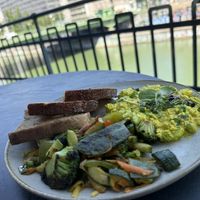 Breakfast with Tofu Scramble   at KLYO in Vienna