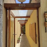 Entrance at GAO in Matosinhos