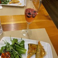 Entrada e sangria espumante  at GAO in Matosinhos