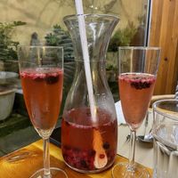 Sangria espumante!!!  at GAO in Matosinhos