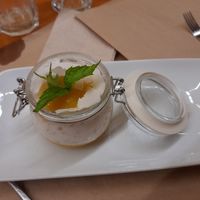 Tapioca pudding at GAO in Matosinhos