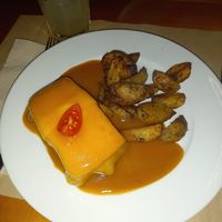 Meia francesinha at GAO in Matosinhos