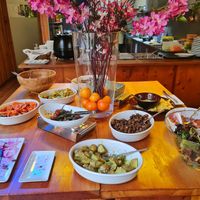 Buffet service at GAO in Matosinhos