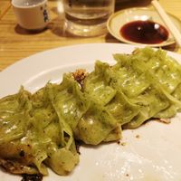 Gyozas at Kakekomi Gyoza in Tokyo