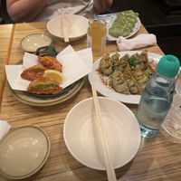   at Kakekomi Gyoza in Tokyo