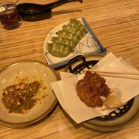 I already ate 2 pieces, couldn’t help myself  at Kakekomi Gyoza in Tokyo