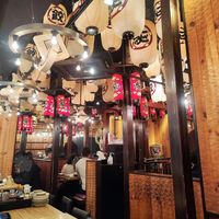 Upstairs at Kakekomi Gyoza in Tokyo