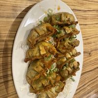 Fried Gyoza  at Kakekomi Gyoza in Tokyo