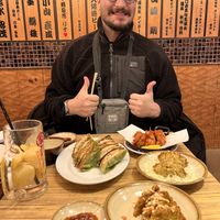   at Kakekomi Gyoza in Tokyo