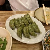 Steamed gyoza  at Kakekomi Gyoza in Tokyo