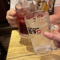 Drinks  at Kakekomi Gyoza in Tokyo