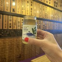 cup of wine!  at Kakekomi Gyoza in Tokyo