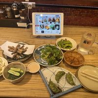 Everything here tastes fantastic !  at Kakekomi Gyoza in Tokyo