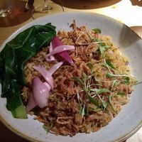 Stir fry rice at Flores Da Pampa in Lisbon