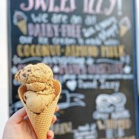 Coffee crunch bar at Sweet Izzy in Harwich Port