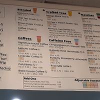 Menu at Rewind in Chandler