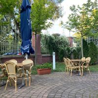 Outside seating  at Taj Mahal in Dessau-rosslau